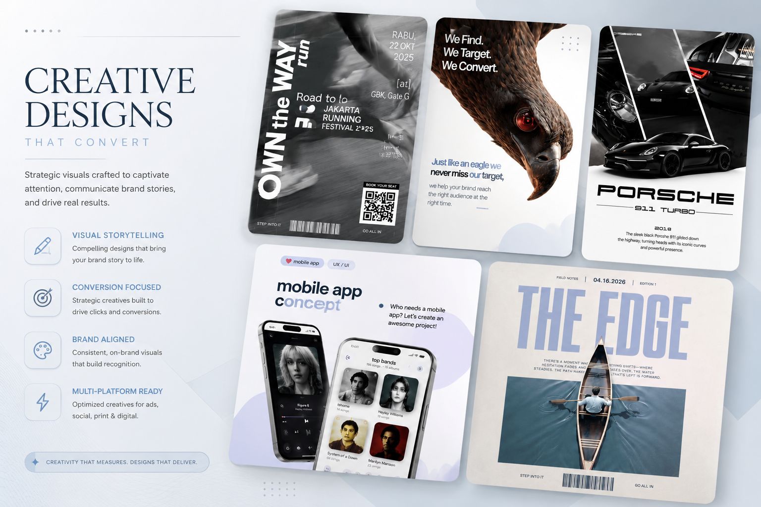 High-Impact Creative Ad Designs